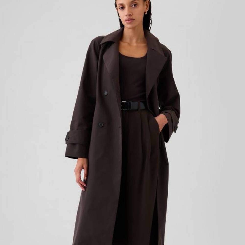 GAP Dark Brown Trench Coat